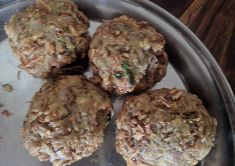 Banana flower vadai