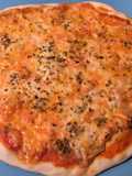 Pizza cuatro quesos casera