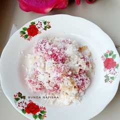 A picture of Klepon Buah Naga.