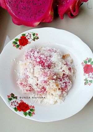 Foto resep Klepon Buah Naga