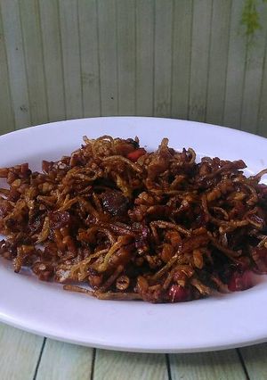 Foto resep Sambal goreng kering tempe