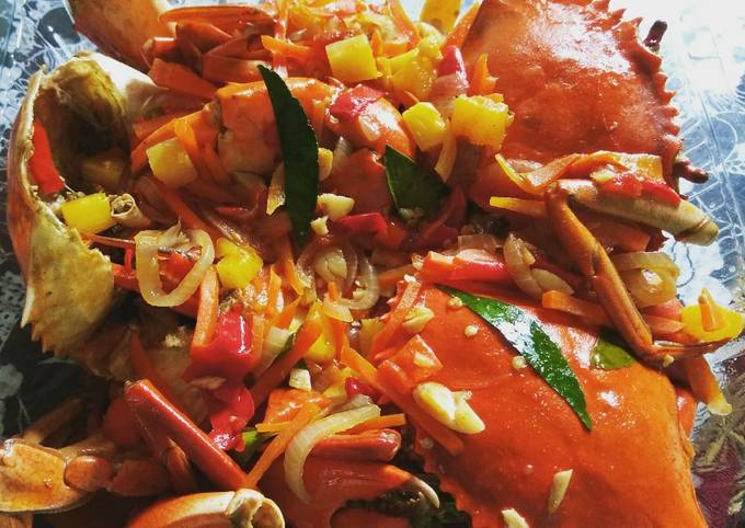 Resep Kepiting Jantan Asam Manis Pedas Oleh Naomi Naura Cookpad