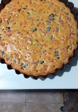 O poză a rețetei Tartă aperitiv.