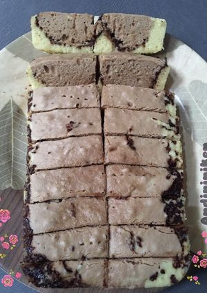 Foto resep Bolu kukus lapis ceres empuk ginuk ginuk
