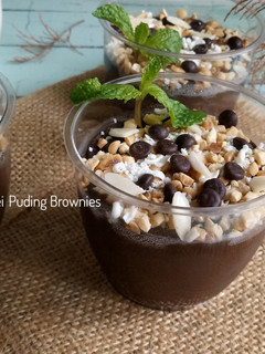 Foto resep Puding Brownies
