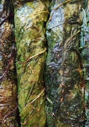 A picture of (⭐⭐⭐) Vegetarian Swiss Chard Rolls.