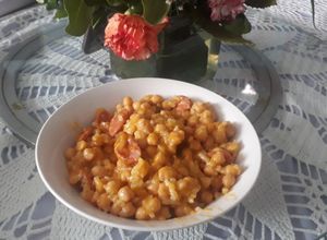 Una foto de Garbanzo guisados con arroz