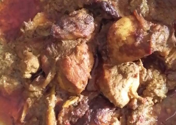 Rendang ayam padang tanpa ribet