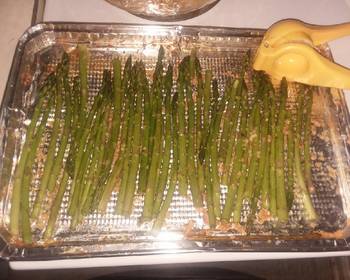 Update, Cooking Recipe Simple roasted asparagus Delicious Nutritious