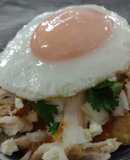 🌶️Chilaquiles rojos con pollo🍗