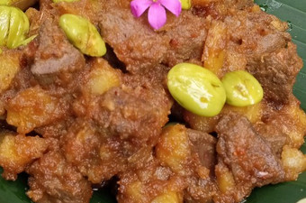 Cara Memasak Sambal goreng kentang+hati sapi+petai Murah