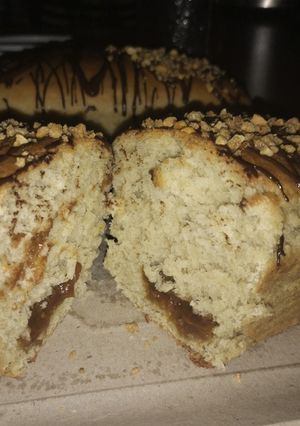 Una foto de Budín de banana
