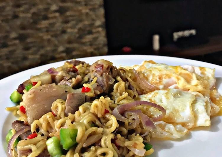 Simple Way to Make Homemade Pork Chop Noodles