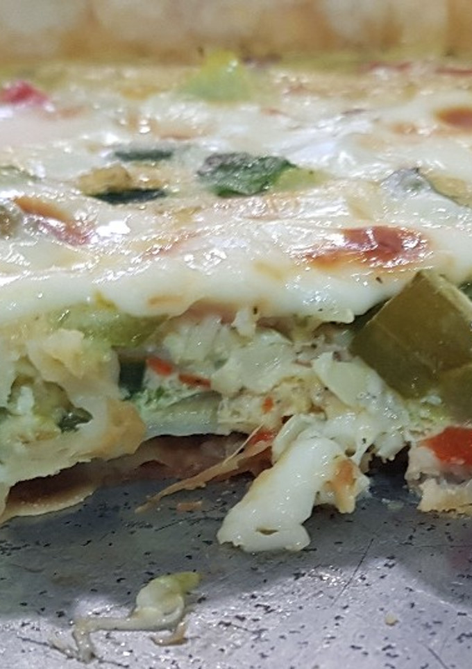 Una foto de Tarta de zapallitos. Rápido y fácil