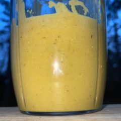 A picture of Chipotle Cheesy Hot Sauce.