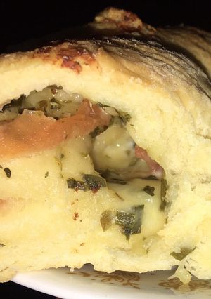 Una foto de Pan relleno