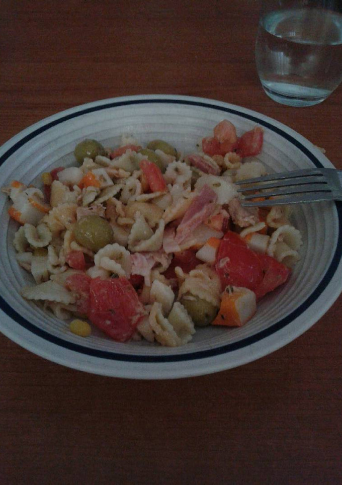 Una foto de Ensalada de pasta de verano
