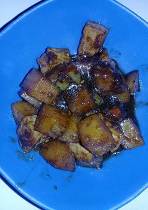 Foto resep Semur kentang tahu