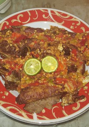 Foto resep Ikan bawal sambal korek