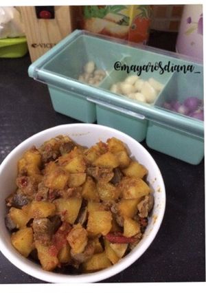 Foto resep Sambel Goreng Kentang Lada Hitam