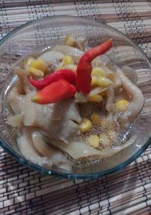 Foto resep 14. Tumis jamur tiram jagung manis