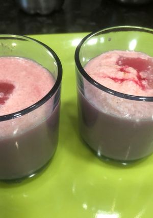 A picture of Rose Gulkand Lassi.