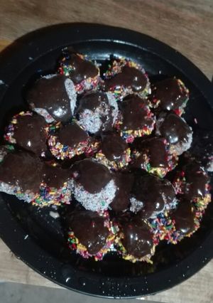 Una foto de Bombones de avena y cacao