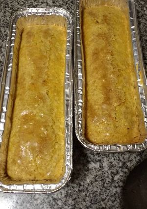 Una foto de Budín de zanahoria y azúcar rubia