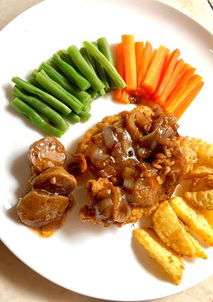 Foto resep Crispy Chicken Steak
