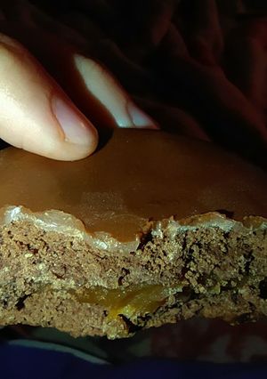 Una foto de Alfajor de chocolate