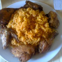 Jollof Rice A picture of Jollof Rice.