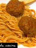 Spaghetti with Chipotle Meatballs 🧡