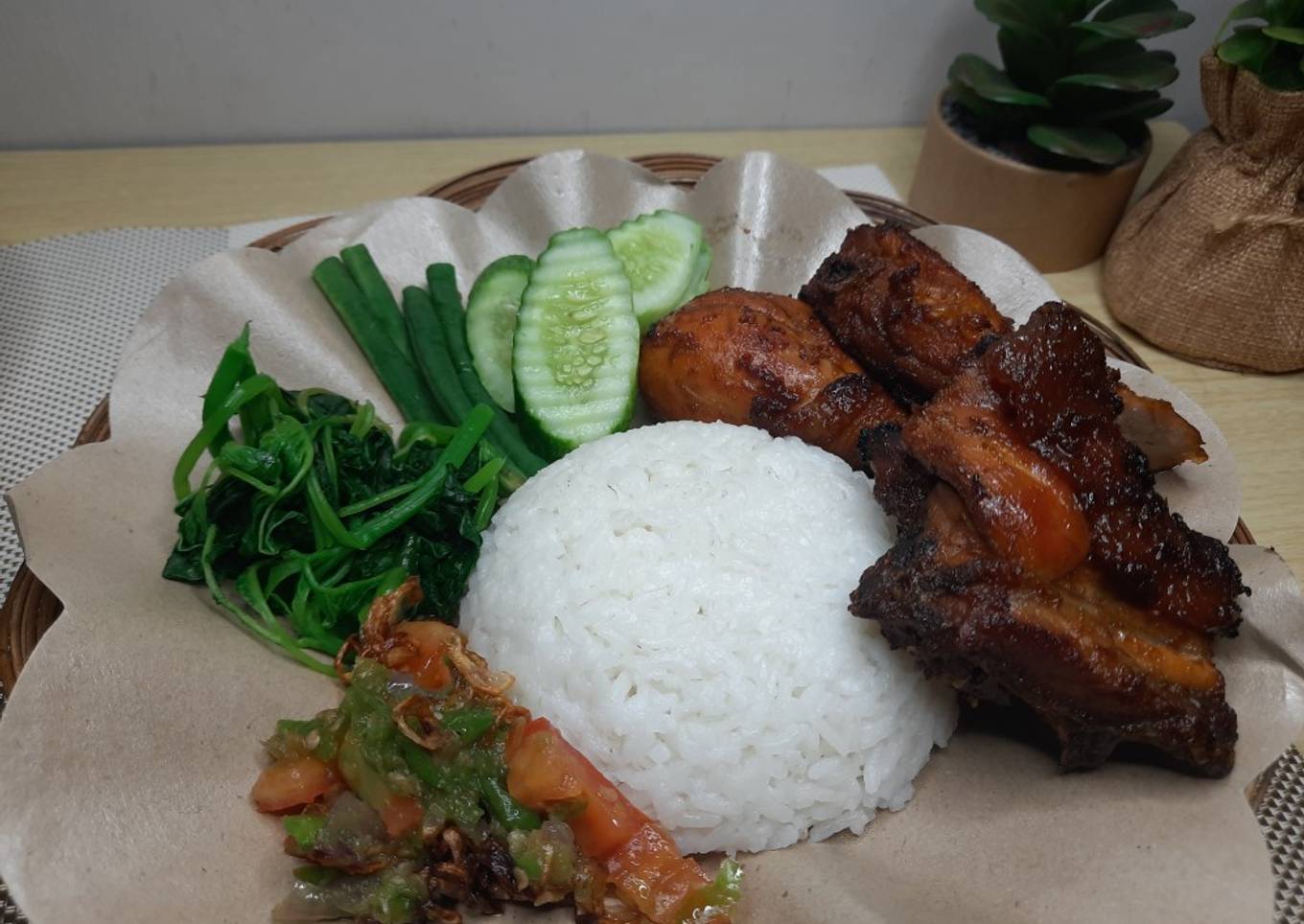 Ayam bakar kecap favorit keluarga, simpel!!