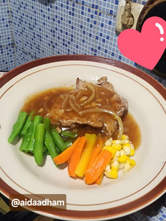 Foto resep Steak Daging Sapi Saus Bbq