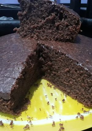 Una foto de Bizcochuelo de chocolate