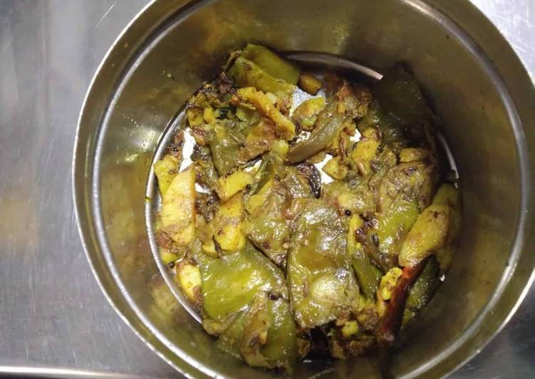 Easiest Way to Prepare Perfect Aloo sem Sabji(potato and flat beans)