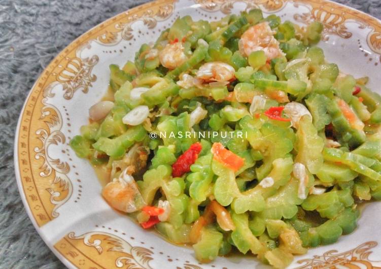 Resep Tumis Pare Udang, Bisa Manjain Lidah