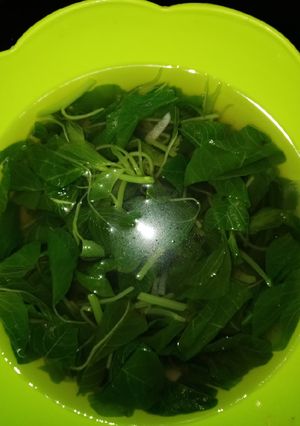 Foto resep Sayur bayam