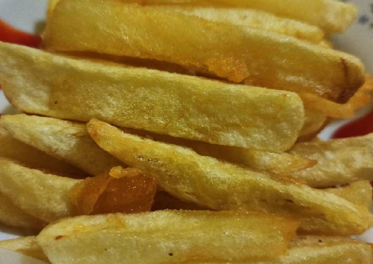 Steps to Make Favorite Home Made French Fries