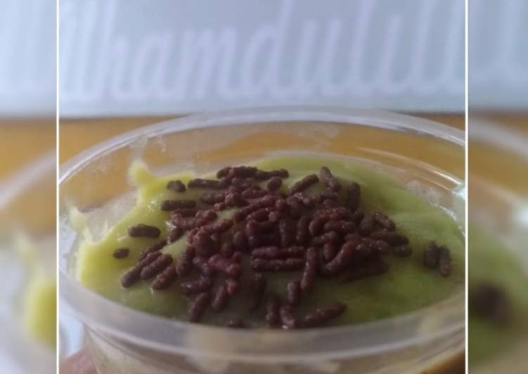 Resep Es krim alpukat milo Anti Gagal