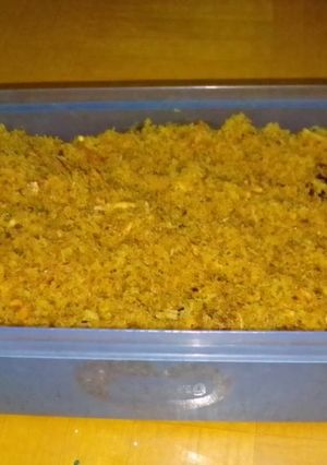 Foto resep Serundeng Kelapa Wangi Gurih Manis Teri Nasi