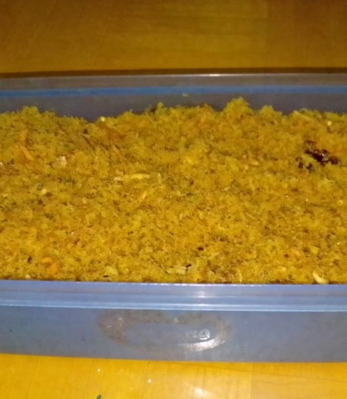 Foto resep Serundeng Kelapa Wangi Gurih Manis Teri Nasi