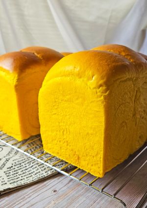 金黃南瓜吐司 的食譜成品照片