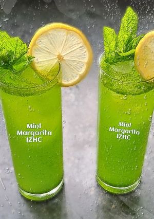A picture of 🌿🍸Mint Margarita(non alcoholic)🍸🌿.