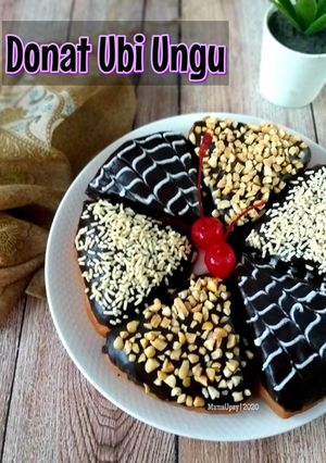 Foto resep Donat Ubi Ungu