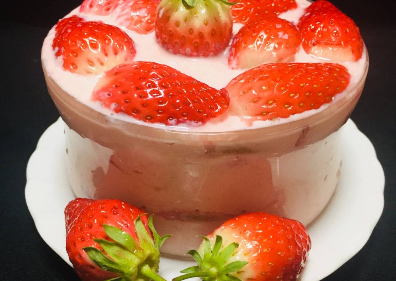 Tiramisú de fresas🍓🍓