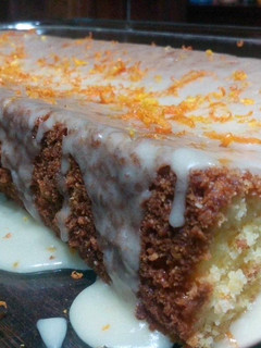 Una foto de Budín de mandarina