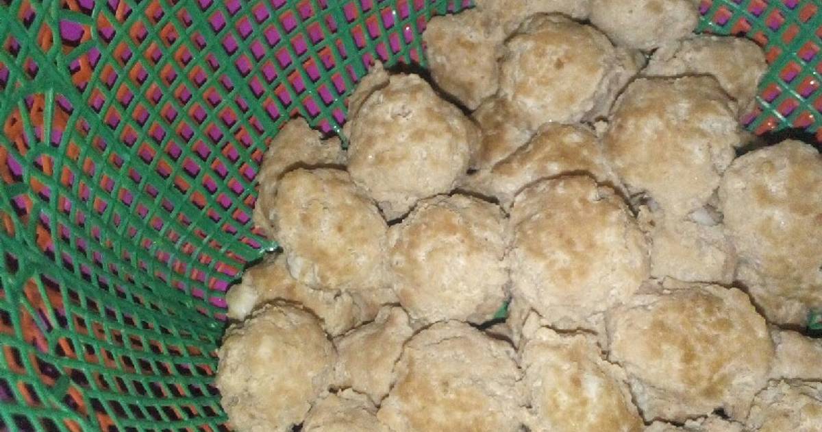  Resep  Pentol bakso  sapi  tanpa MSG  ala aku oleh Bunga Mey 