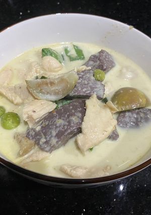 รูปของ แกงเขียวหวานไก่ คีโต
