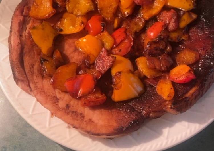 Ham-steak.π